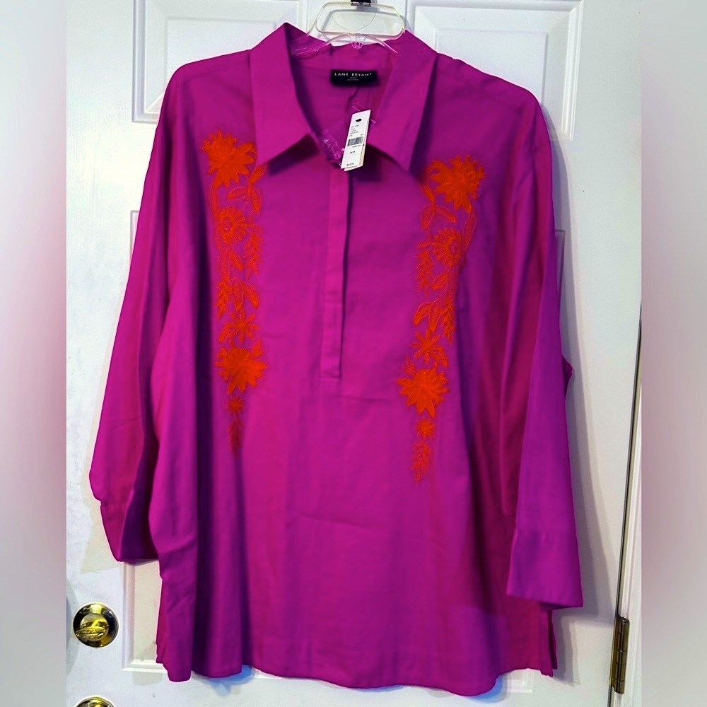 NWT Lane Bryant pullover blouse, size 26/28